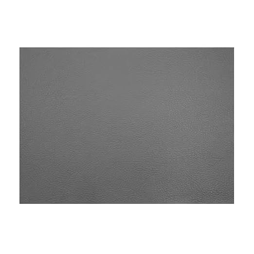 Self Adhesive Leather Fabric for Repair, Leather Rip Repair Kit Vinyl Repair Tape, Upholstery Leather Patches for Furniture Couch Chairs Car Seat(Dark Gray)