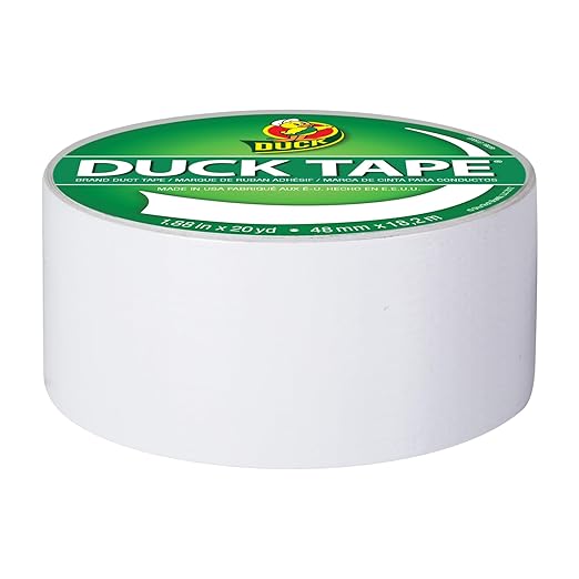 Duck 1265015 1.88" x 20 yd Winking Tape, Single Roll, White