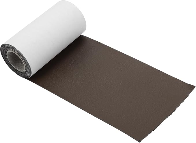 Self Adhesive Leather Repair Patch Strong Stickiness 3.1"x60" Leather Repair Tape PU Leather Coffee 1 Pcs