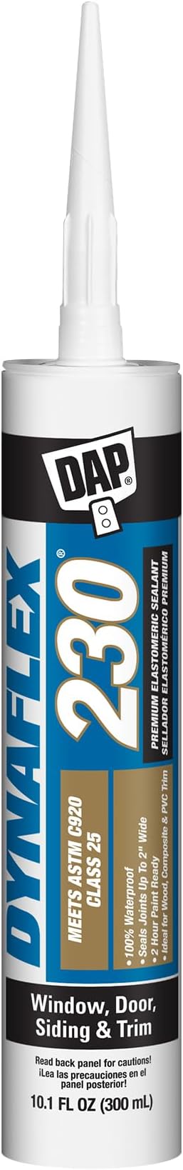 DAP Dynaflex 230 Pro Elastomeric Sealant, Beige BE312, 10.1 Oz (7079807103)