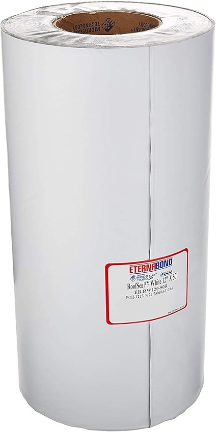 EternaBond 12" x 12" White Mobile Home RV Repair Tape - Repair Patch