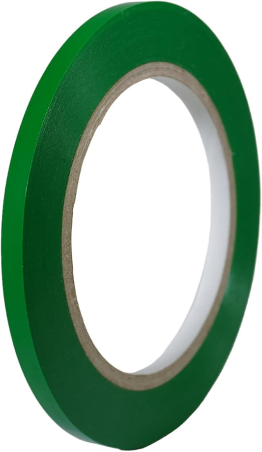 GGR Supplies T.R.U. CVT-536 Kelley Green Vinyl Pinstriping Dance Floor Tape: 1/4 in. Wide x 36 yds. Several Colors