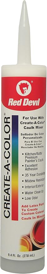 Red Devil 0409 Create A Color Caulk, 9.4 oz.