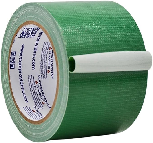 WOD DTC10 Advanced Strength Industrial Grade Dark Green Duct Tape, 3 inch x 60 ft. Waterproof, UV Resistant For Crafts & Home Improvement