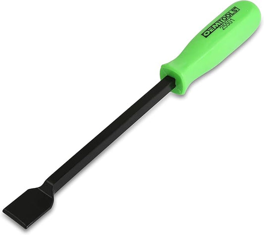 OEMTOOLS 25501 Automotive Gasket Scraper, Rust, Residue And Carbon Buildup Cleaning Blade Scraper Tool, Heat-Treated Steel, 10.5" Extended Reach Blade, Sure-Grip Handle Design
