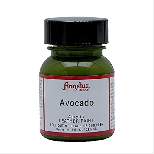 Angelus Acrylic Leather Paint-1 oz.- Avocado Green
