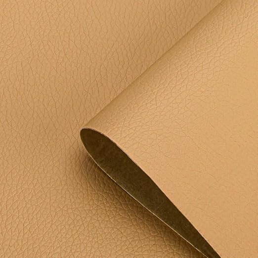 Khaki Leather Repair Patch Tape, 39.4 x 54 Inches Large Self-Adhesive Leather Repair Kit for Furniture, Car Seats, Vinyl Leather, Couches, Sofa, Chairs