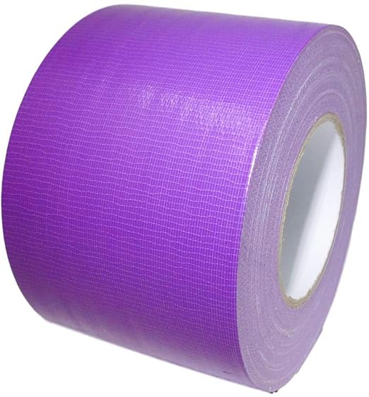 GGR Supplies T.R.U. CDT-36 Industrial Grade Duct Tape. Waterproof and UV Resistant. Multiple Colors Available. 60 Yards. (Purple, 4 in.)