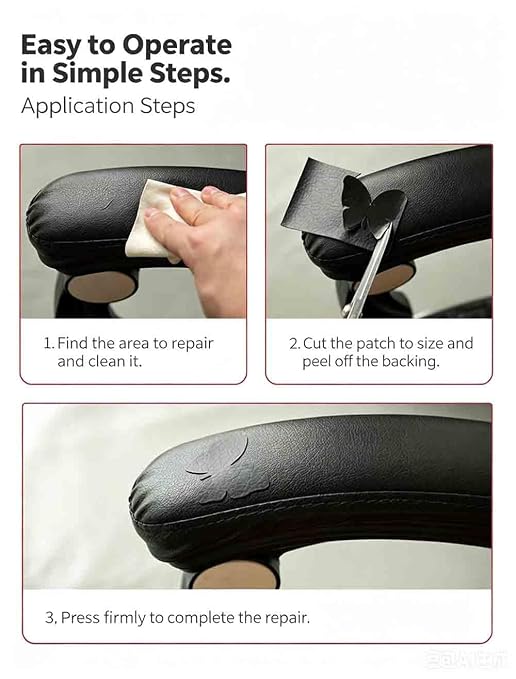 Thickened Wearproof PU Leather Repair Patch, Self-Stick Invisible Mending Tape for Automotive Seat Sofa Cushion Furniture (Gold,39x25 inch)