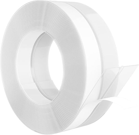 Weather Stripping Door Seal, 40 Feet Gap Seal for Frame and Gaps Draft Stopper,Glass Shower Door Sweep Tape (Width 1 in)