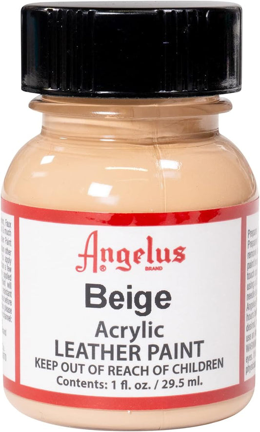 Angelus Acrylic Leather Paint, 1 oz, Beige