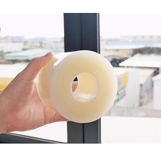 Birllaid Window Sealing Tape, Window AC Sealing Tape,3 Pack-2 inch x55Yards(165 FT) Total165yds (495 FT), No Residue, Clear