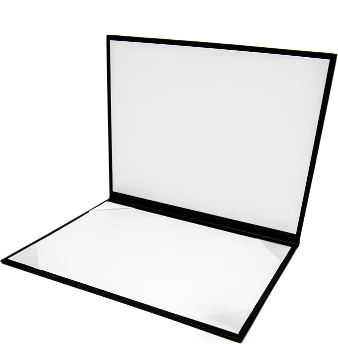 Premium Maroon Faux Leather Document Cover 8x6 Small Size | Tent-Style Opening, Non-Padded, Custom Metallic Foil Printing | Ideal for Diplomas, Awards, Certificates with Professional Finish
