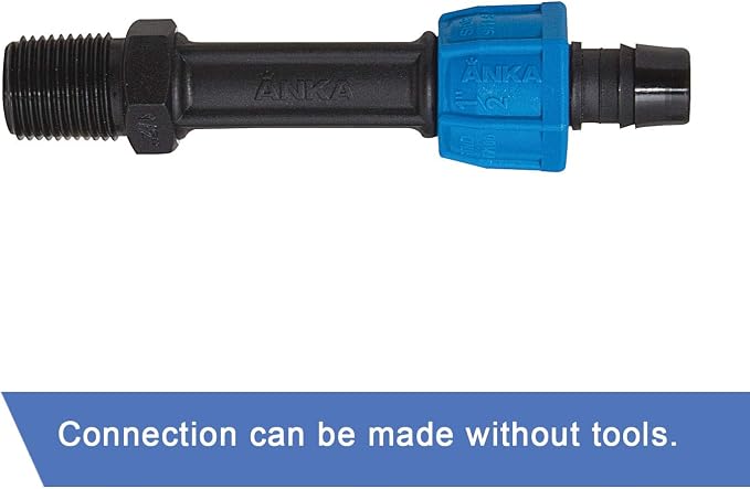 Watts 3/4" AMA34 Anka x Fiberglass Reinforced Nylon Male, NPT Thread Adaptor (Pack of 2)