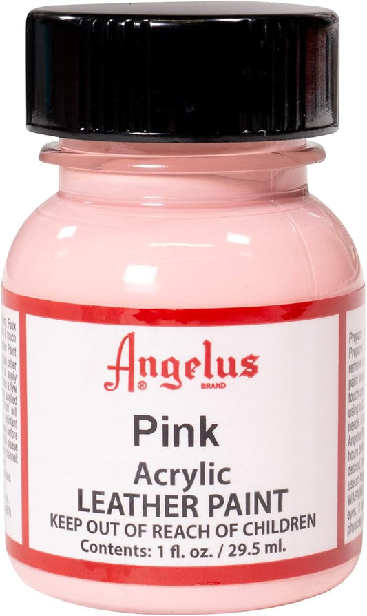 Angelus Acrylic Leather Paint, 1 Fl Oz (Pack of 1), Pink