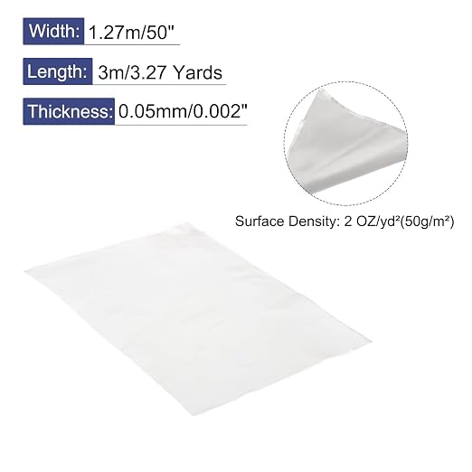 MECCANIXITY Fiberglass Cloth 2 OZ/50g 300cm(3.27 Yards) x1.27m x 0.05mm E Glass Plain Weave Glass Fiber 41.01 Sq Feet, Woven Fabric for Boat RC Plane Auto Surfboard Tub Pool Repair