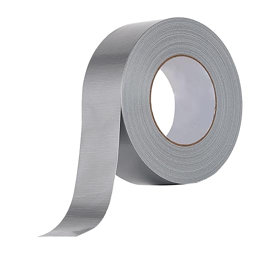 32.8 Feet (20mm) Thick Silver Fabric Waterproof Tape for Sealing and Repairing Pipes