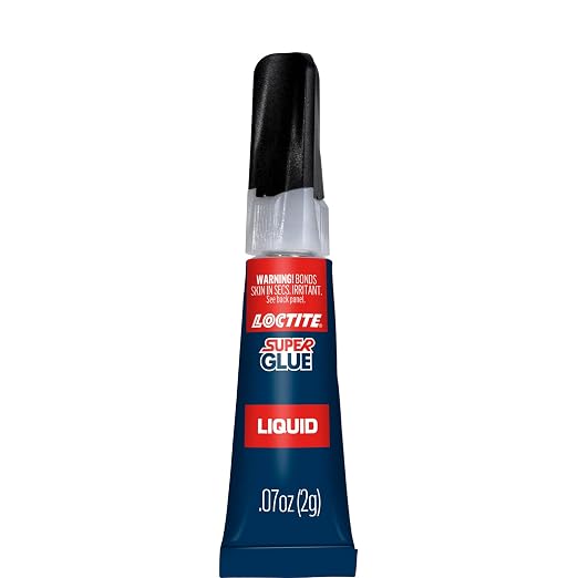 Loctite Super Glue Liquid, 2g Tube (Pack of 12) Instant Adhesive for Plastic, Wood & Metal, Clear Superglue with Precision Nozzle, Quick‑Dry Formula - 24 Tubes Total