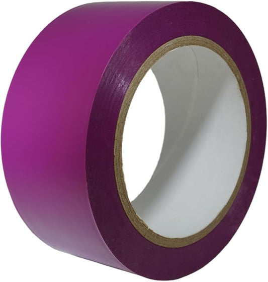 GGR SUPPLIES T.R.U. CVT-536 Purple Vinyl Pinstriping Dance Floor Tape: 2 in. Wide x 36 yds. Several Colors