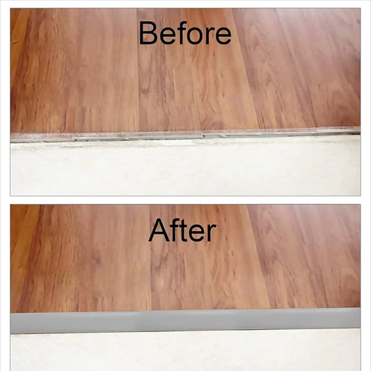 Floor/Door Flat Transition Strip & Self Adhesive Floor Vinyl Floor Edge Trim Laminate Floor Gap Covering Joining Strip
