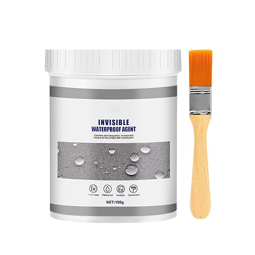 Super Strong Invisible Waterproof Anti-Leakage Agent, 2023 New Transparent Repairing Leak Waterproof Adhesive, Waterproof Insulating Sealant for Home Bathroom Roof (100g)
