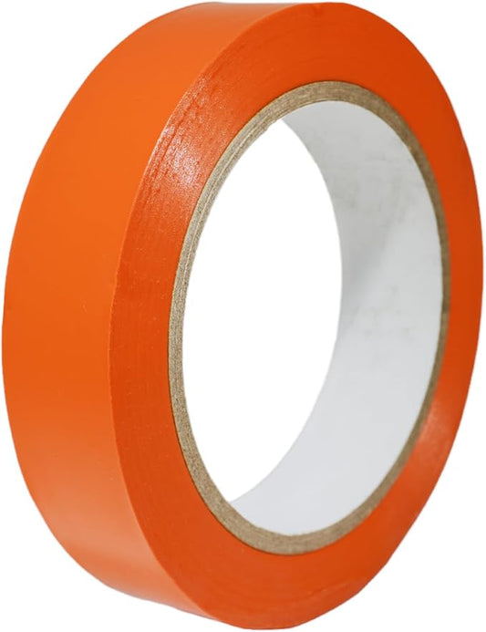 GGR SUPPLIES T.R.U. CVT-536 Orange Vinyl Pinstriping Dance Floor Tape: 1 in. Wide x 36 yds. Several Colors