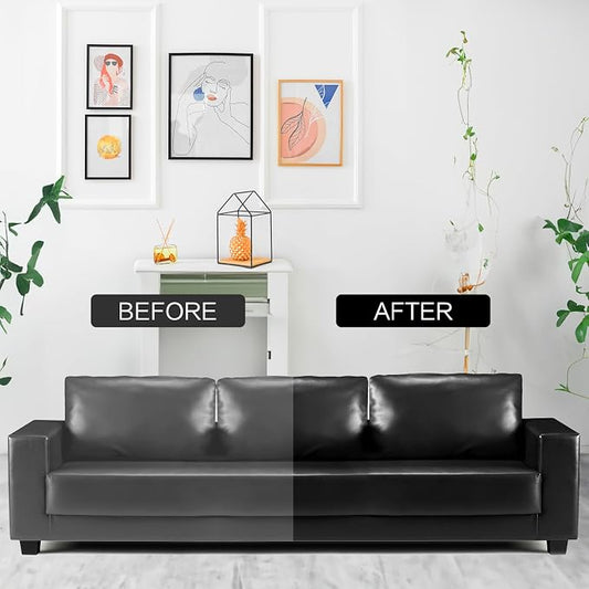 Leather Recoloring Balm, Color Restorer Conditioner, Leather Dye for Furniture, Couch Paint and Repair, Scratch Remover, Leather Color for Couches, Leather Repair Kits