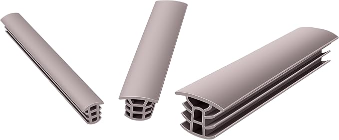 Flexible EPDM Rubber Strip (10 ft Long x 3/4 inch Wide) - Concrete Crack Repair & Replacement, Weather & Aging Resistant Expansion Joint Filler for Driveways, Sidewalks