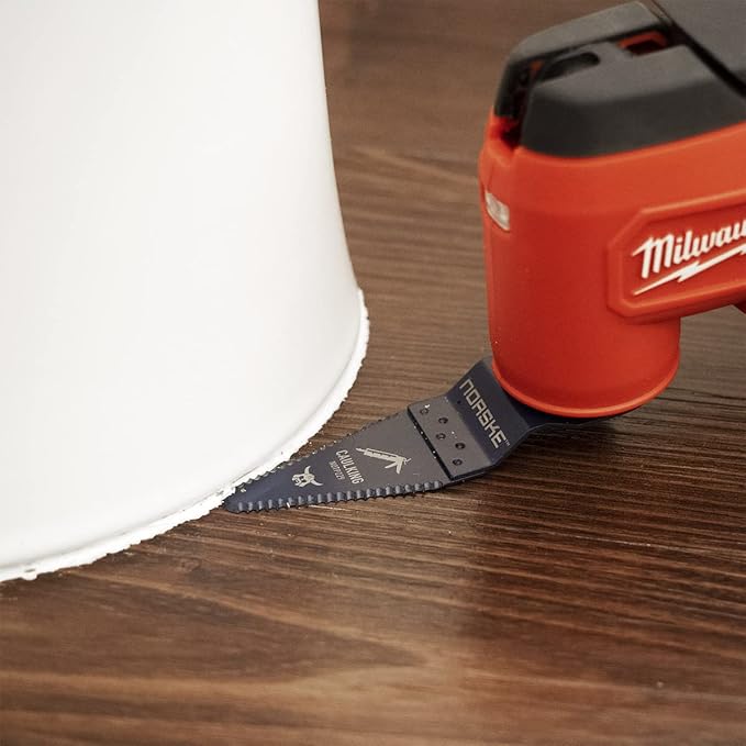 Norske Tools NOTP229 Caulking Scraper - Oscillating Multi- Tool Accessory Blade for Removing Sealants