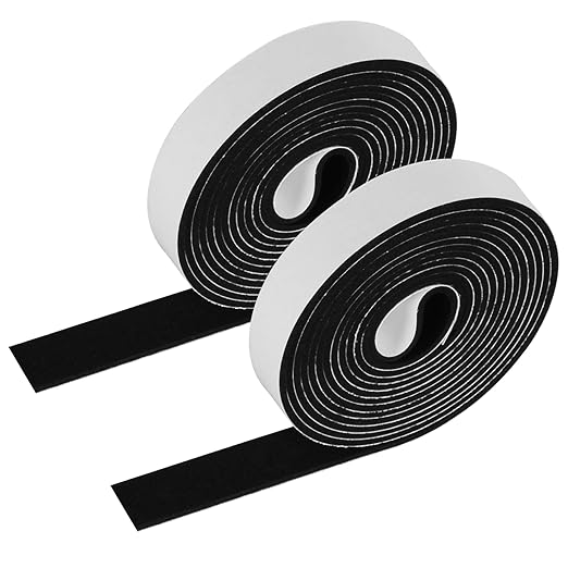 High Density Foam Tape - 1/2'' x 1/16'' x 13Ft Weatherproof Adhesive Prevent Condensation Heat Resistant Flame Retardant Weather Stripping Easy to Cut & Install & Remove for Car Doors Pipes Windows