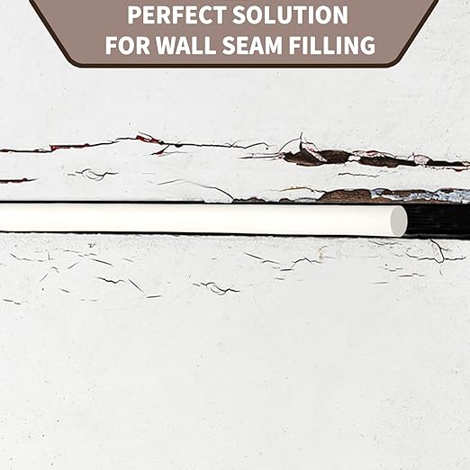 DGSL Backer Rod 1/2 Inch, Caulk Saver EPDM Rubber Backer Rod for Joints Concrete Filling and Gaps, Driveway and Wall Cracks(16.4 Ft Length)