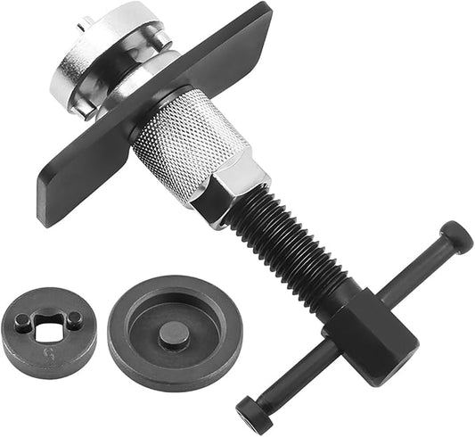 Bittwee Car Brake Piston Wind Back Tool, 5PCS/Set Brake Caliper Piston Rewind Tool, Auto Rear Brake Pad Wind Back Tool, Brake Caliper Wind Back Tool for Replacement of Rear Brake Pad
