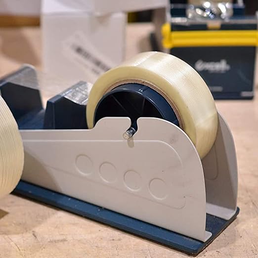KAIY Strapping Tape, 2 Roll 1/2 inch x 60 yds Packing Tape, Heavy Duty Reinforced Fiberglass Tape, Transparent, Waterproof, 100 lbs per inch Tensile Strength | Heavy Duty Filament Tape, Fiberglass Reinforced Packing Tape with Strong Adhesive for Shippi...
