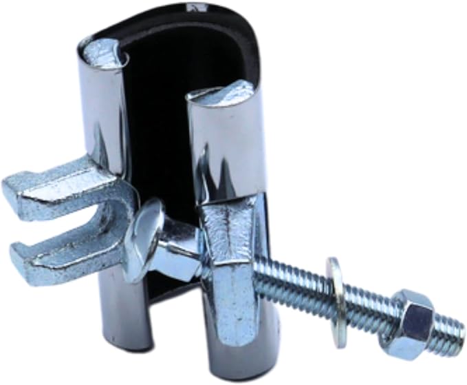 Stainless Steel One-Piece Galvanized Repair Pipe Clamp with Single Bolt, 1/2" X 3" inches | water pipe repair, plumber pipe holder, or copper pipe leak repair kit.