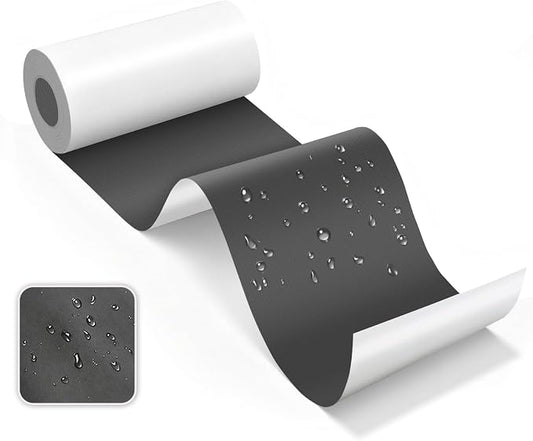 Self-Adhesive Fabric Repair Tape & Tent Repair Kit, Waterproof Patches for Clothes, Down Jacket, Camping Gear, Sleeping Bag, Heavy Duty Darkgrey Nylon Tape for Instant Fix, 3"x79"