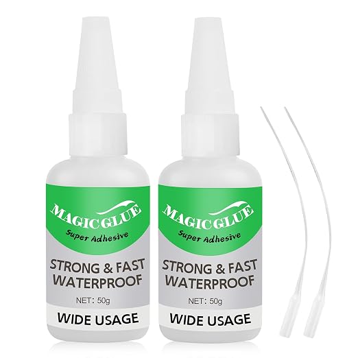 Welding High Strength Oily Glue,Multifunctional Glue,Universal Super Glue Gel, Instant Bonding, Strong Adhesion,for Metal, Wood, Ceramics,Leather, Glass(2 Pack)