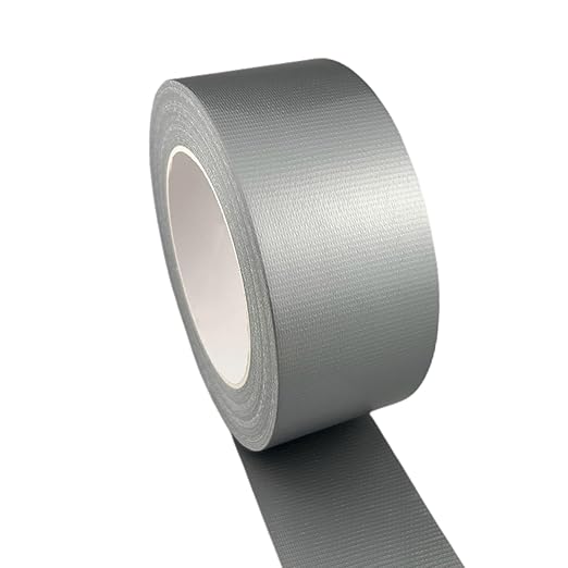 Multi-Purpose Duct Tape 2 Inch x 33 Yards, Heavy Duty, Waterproof, Great for Repairs, Packaging, Arts Crafts and DIY Projects (Silver)