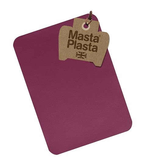 MastaPlasta Original Self-Adhesive Leather Patches for Furniture Repair - Pink 11" x 8" (28 x 20 cm). Upholstery-Quality Patch for Leather Chair, Leather Patch for Car Seat Repair