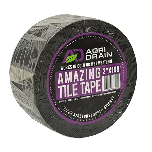 Amazing Tile Tape 2" x 108' Strong Adhesive Waterproof Tape