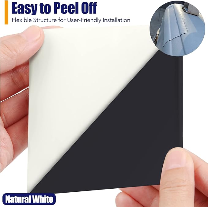 RV Roof Tape, 4 Inch x 50 Feet RV Sealant Tape, UV & Waterproof RV White Seal Tape for RV Repair, Window, Boat Sealing, Truck and Trailer Roof Sealant, Stop Camper Roof Leaks