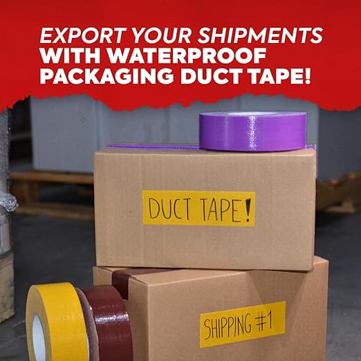 MAT Duct Tape Pink Industrial Grade, 1/2 inch x 60 ft. Waterproof, UV Resistant for Crafts, Home Improvement, Repairs, & Projects