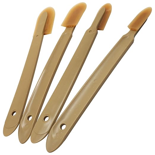 8 PCS Caulking Spatulas Tool, 4 Size Rubber Applicator Silicone Caulk Finishing Tool, Caulk Smoother for Corners, Tiles, Walls, Floors, Bathrooms, Kitchens