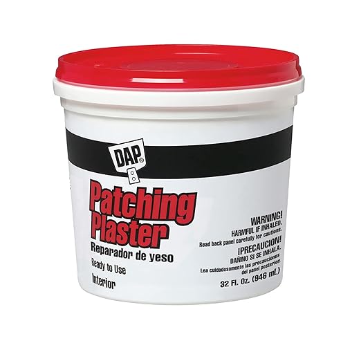DAP Patching Plaster, White, 32 Oz (7079852084)