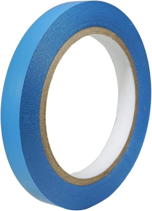 GGR Supplies T.R.U. CVT-536 Light Blue Vinyl Pinstriping Dance Floor Tape: 1/2 in. Wide x 36 yds. Several Colors