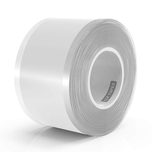 LLPT Self Fusing Silicone Tape 1" x 17 Ft, White, UL Certified | Industrial, No Residue, UV & Weather Resistant, Waterproof Airtight Sealing for Marine, Pipe, Wire Insulation, Gym/Bike Grip
