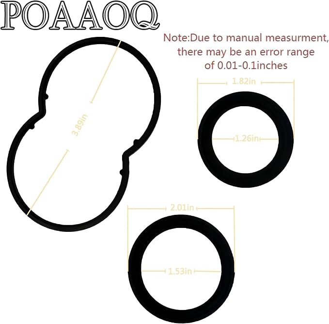 GM 3 Piece Repair Kit Seal Leak Repair Universal Kit Compatible with Chevy, GMC, Dodge and Ford