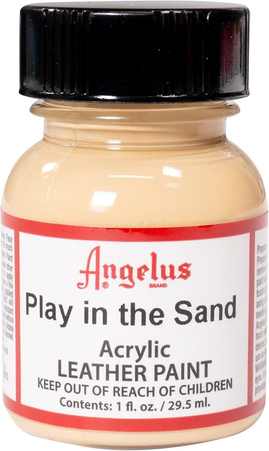 Angelus Acrylic Leather Paint, 1 Fl Oz (Pack of 1), Play in The Sand