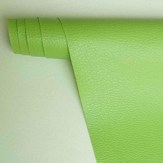 Leather Repair Patch,Self Adhesive Leather Repair Tape for Furniture,PU Leather Repair Kit for Car Seat, Couch, Sofa, Chair, (Green,19X50 inch)