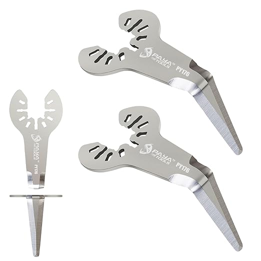 Pneumatic Air Windshield Knife Air Windshield Remover Sealant Cutter Blade for Auto Glass Glue Window Seal Cutter Car Windshield Windscreen Removal Tool (2-PACK)