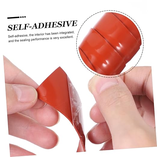 DOITOOL Flexible Rubberized Seal Tape for Plumbing Pipe Leak Repair Self Adhesive Sealant for Water Joints and Outdoor Use
